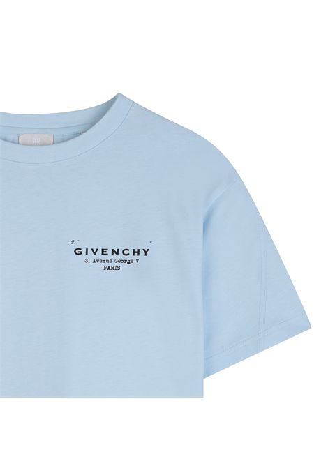 T-shirt con logo GIVENCHY KIDS | H3107577L